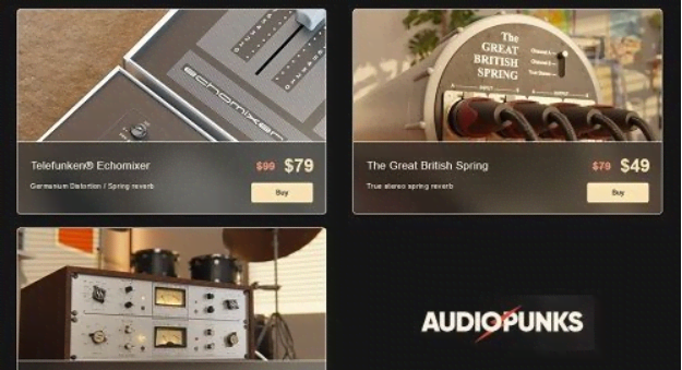 [专业级音频处理插件合集]Audiopunks Bundle 2025-02 [WiN]（249MB+）