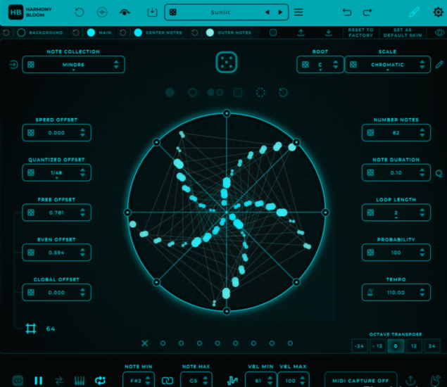 [MIDI生成器工具]Mario Nieto Harmony Bloom v1.3.4 [MacOSX]（55.6MB）