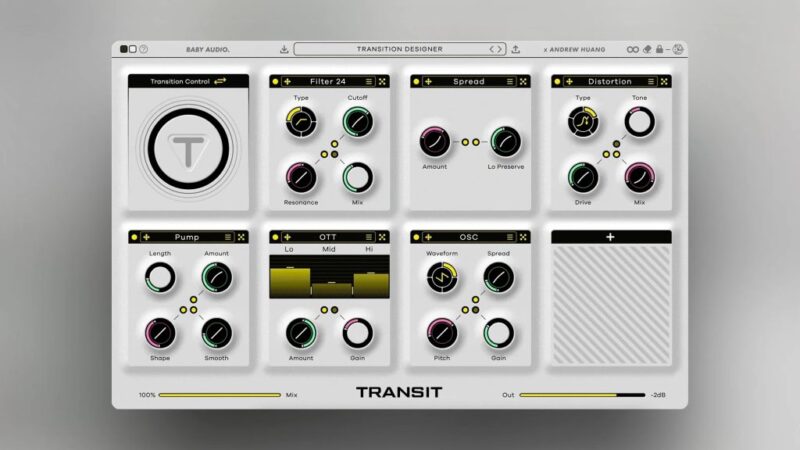创意多功能效果器！BABY Audio Transit v1.0.0 WIN&MACvst615音频资源网-音频网站-vst3插件下载-音频网-音频插件下载-机架源码-插件源码-源码-vst插件 vst615音频资源网