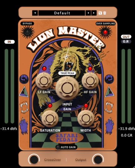雄狮限制器插件！Safari Pedals Lion Master v1.5.72 WIN&MACvst615音频资源网-音频网站-vst3插件下载-音频网-音频插件下载-机架源码-插件源码-源码-vst插件 vst615音频资源网