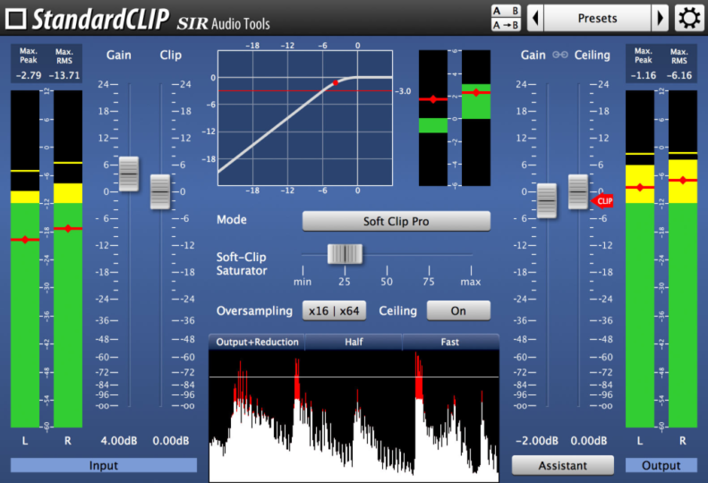 总线响度提升&削波限制器！SIR Audio Tools Standard CLIP v1.6.034 WIN&MAC（附安装教程）vst615音频资源网-音频网站-vst3插件下载-音频网-音频插件下载-机架源码-插件源码-源码-vst插件 vst615音频资源网