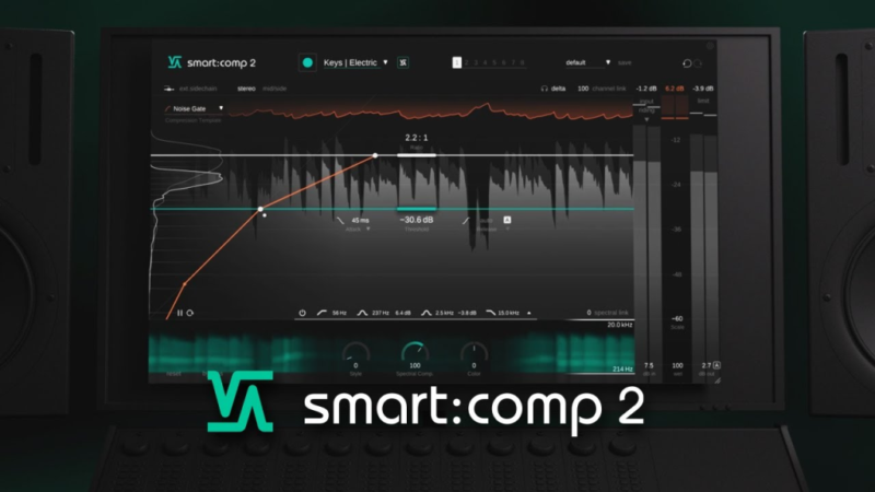 智能动态压缩效果器！Sonible Smartcomp 2 v1.0.3 WIN&MAC