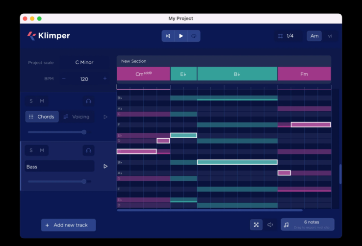 智能和弦旋律工具！Polydigm Klimper v2.1.0 WiN版