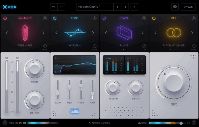 专业人声效果器!Nuro Audio Xvox v1.1.0 WiN(修复版)vst615音频资源网-音频网站-vst3插件下载-音频网-音频插件下载-机架源码-插件源码-源码-vst插件 vst615音频资源网