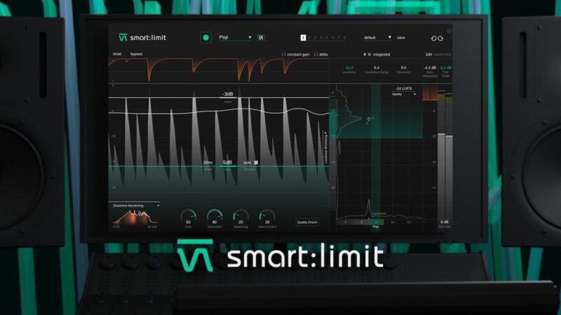 智能限制器插件！Sonible Smartlimit v1.1.2 WIN版