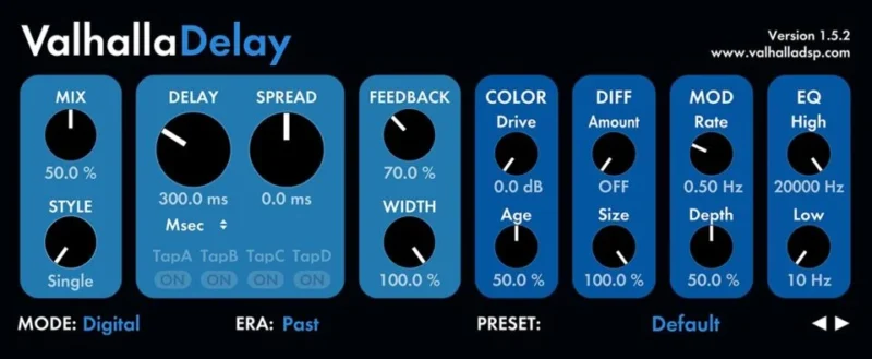 Valhalla DSP Valhalla Delay v2.5.0 WIN版vst615音频资源网-音频网站-vst3插件下载-音频网-音频插件下载-机架源码-插件源码-源码-vst插件 vst615音频资源网