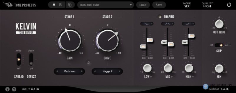 母带饱和度插件 Tone Projects Kelvin v1.5.2 WIN&MAC