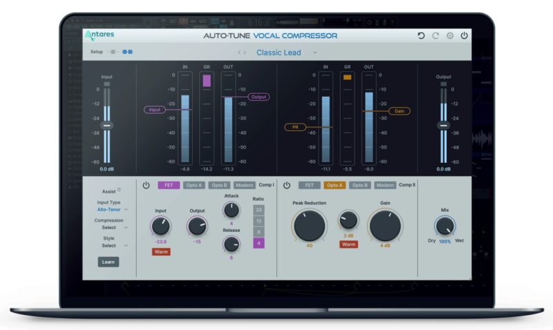 智能人声压缩效果器！Antares Auto-Tune Vocal Compressor v1.0.1 WIN版vst615音频资源网-音频网站-vst3插件下载-音频网-音频插件下载-机架源码-插件源码-源码-vst插件 vst615音频资源网
