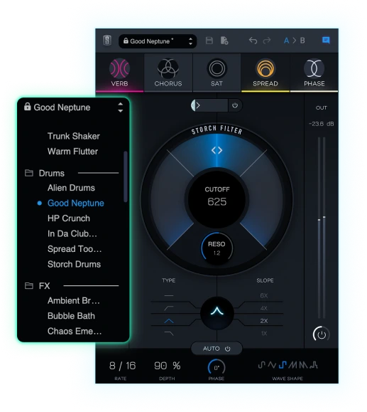 一键改变声音的形态插件！Slate Digital Storch Filter v1.0.1-R2Rvst615音频资源网-音频网站-vst3插件下载-音频网-音频插件下载-机架源码-插件源码-源码-vst插件 vst615音频资源网