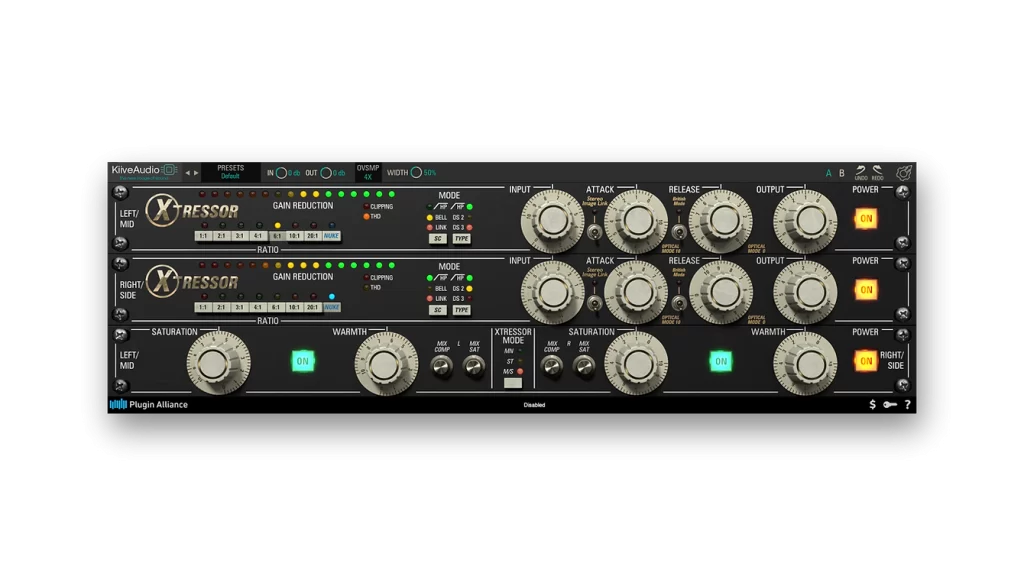 精致压缩效果器！Plugin Alliance Kiive Xtressor v1.0.1 WIN&MAC