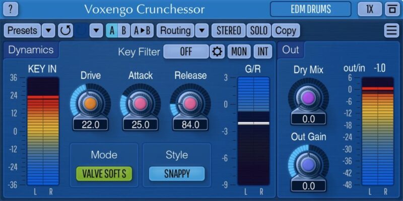 电子管压缩效果器 Voxengo Crunchessor Crunchy Compressor v2.18 WIN版