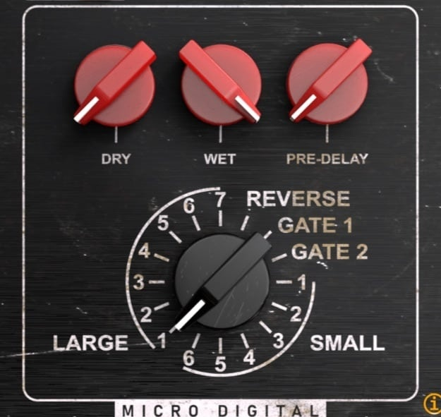 数字混响器 Korneff Audio Micro Digital Reverberator v1.0.4 WIN版