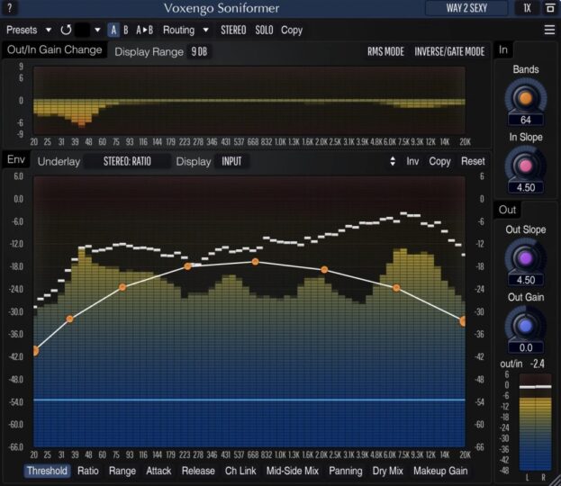 频谱动态效果器！Voxengo Soniformer Spectral Dynamics Processor v3.14 WIN版vst615音频资源网-音频网站-vst3插件下载-音频网-音频插件下载-机架源码-插件源码-源码-vst插件 vst615音频资源网