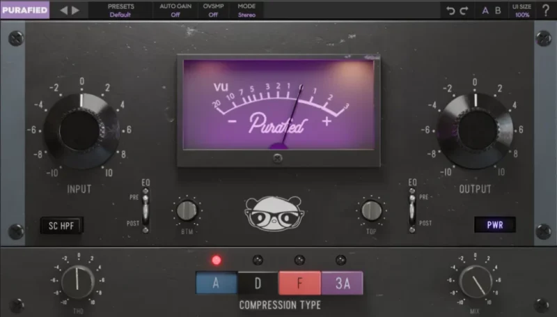 传奇压缩机！Purafied VU Compressor v1.0.6 WiN&MACvst615音频资源网-音频网站-vst3插件下载-音频网-音频插件下载-机架源码-插件源码-源码-vst插件 vst615音频资源网