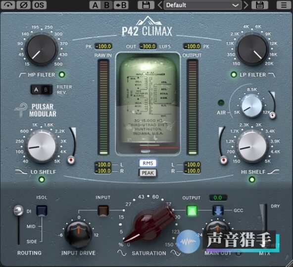 多功能放大器饱和器 Pulsar Modular P42 Climax v4.13 WIN&MACvst615音频资源网-音频网站-vst3插件下载-音频网-音频插件下载-机架源码-插件源码-源码-vst插件 vst615音频资源网