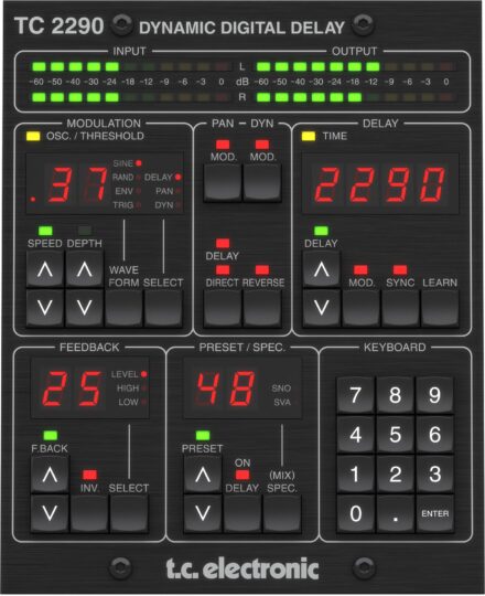 多功能延迟插件 – TC Electronic TC2290 NATIVE 2.1.0 WIN1111