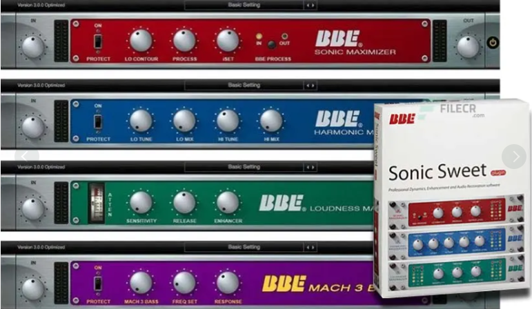 BBE Sound Sonic Sweet 4.6.0 WIN/4.01MAC
