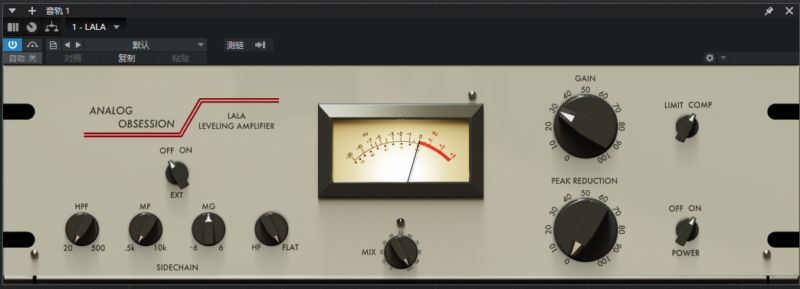 压缩器 Analog Obsession LALA v2.1/3.0两个版本WIN系统