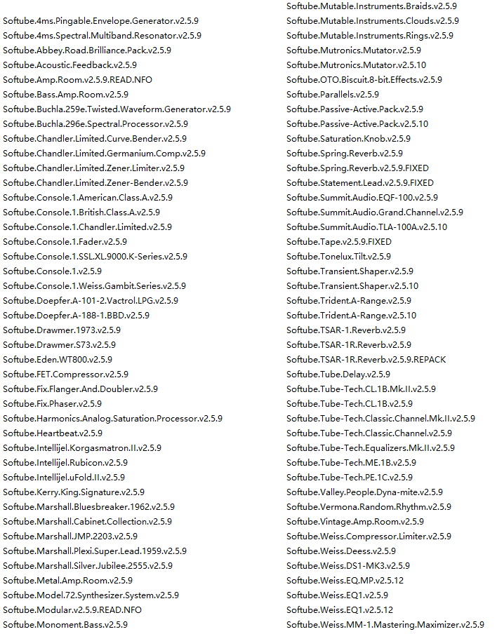 图片[2]vst615音频资源网-音频网站-vst3插件下载-音频网-音频插件下载-机架源码-插件源码-源码-vst插件 Softube 效果器套装 Tape/CL 1B Mk II 等插件合集 支持Win