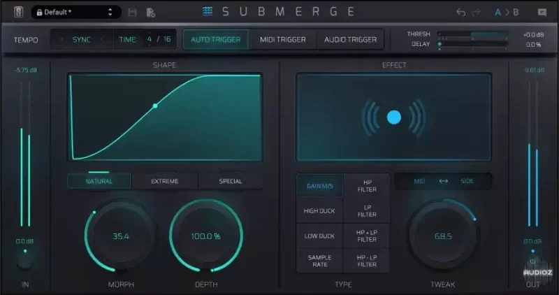 板岩自动侧链插件Slate Digital Submerge v1.0.1-R2R