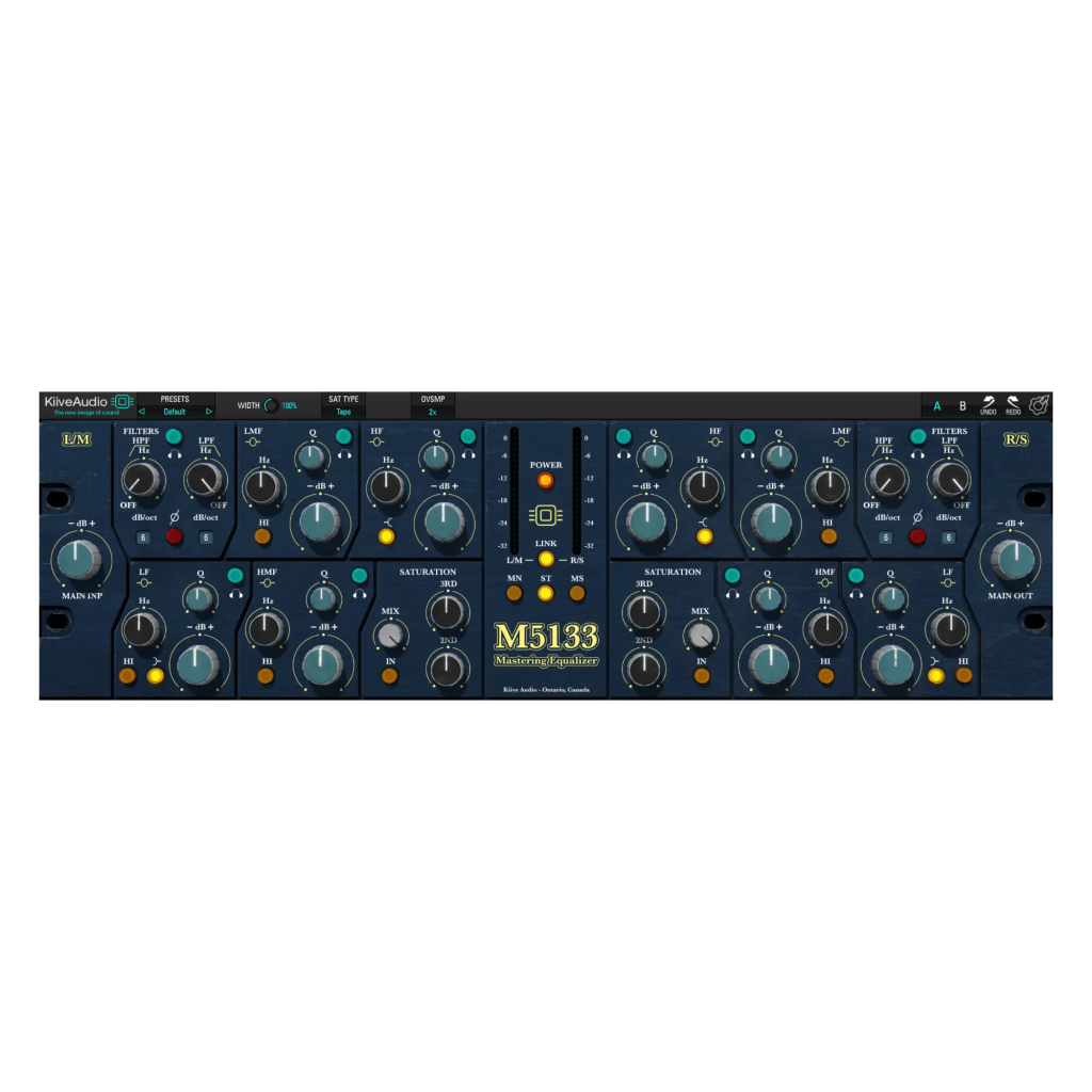 传奇母带建模均衡效果器！Kiive Audio M5133 Mastering Equalizer v1.0.0 WIN&MAC