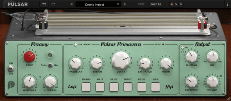复古混响效果器！Pulsar Audio Pulsar Primavera v1.1.5 WIN&MACvst615音频资源网-音频网站-vst3插件下载-音频网-音频插件下载-机架源码-插件源码-源码-vst插件 vst615音频资源网