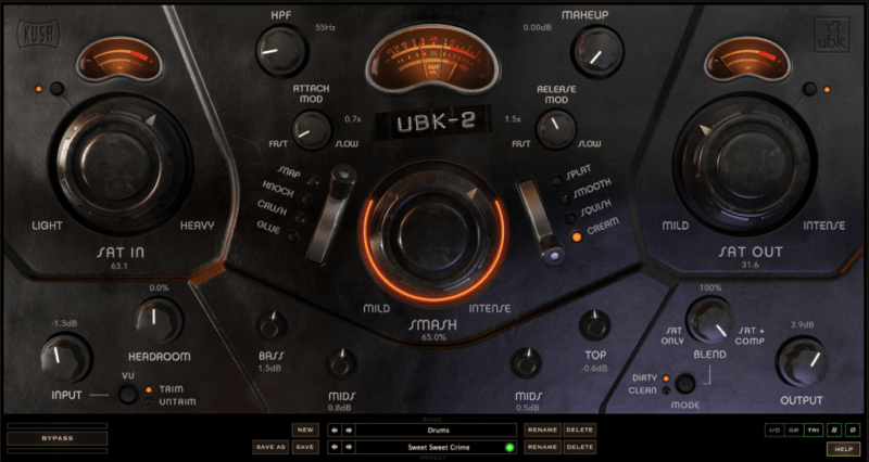 经典压缩效果器！Kush Audio UBK-2 v1.0.1 WIN&MAC