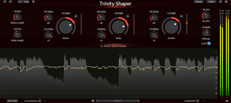 插件联盟系列多频段瞬态塑形插件！Plugin Alliance TBTECH Trinity Shaper 1.0.0 WIN&MAC
