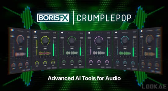AI智能音频修复效果器！BorisFX CrumplePop Pro 2025.0.8 WIN&MACvst615音频资源网-音频网站-vst3插件下载-音频网-音频插件下载-机架源码-插件源码-源码-vst插件 vst615音频资源网