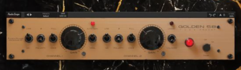 Kiive Audio系列-58管前置放大器插件Audioscape Golden 58 v1.1.0WIN