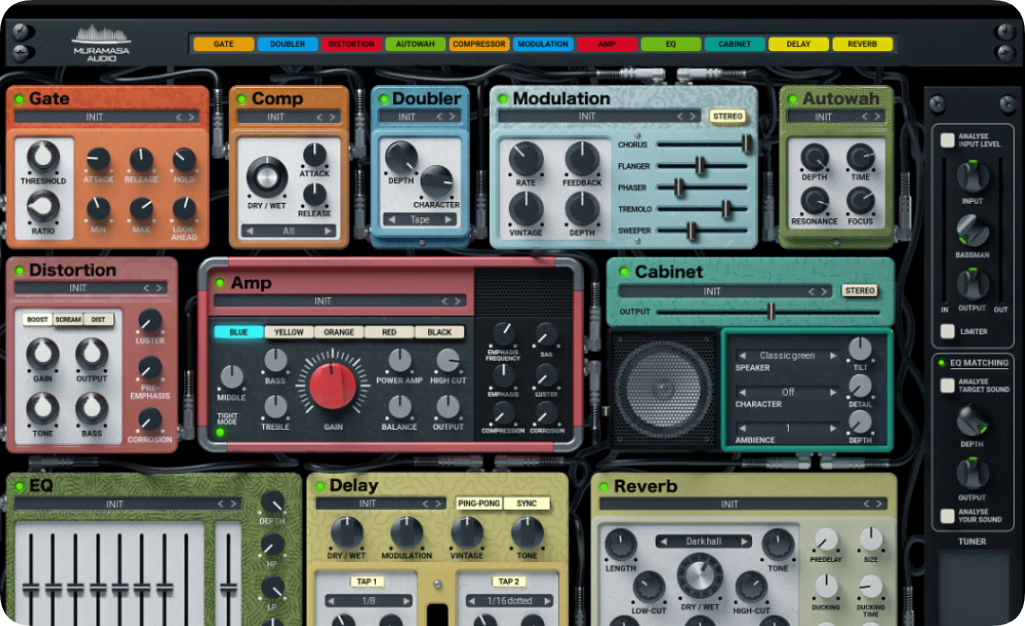 [多合一吉他效果器插件]Muramasa Electrum v3.0 [WiN]（12Mb）