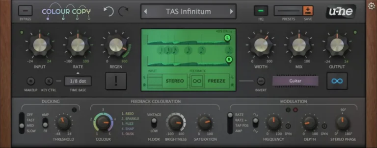 多彩模拟延迟效果器！Uhe ColourCopy v1.0.2.16742 WIN&MAC（附安装教程）