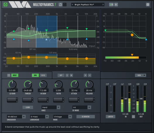 多频段动态处理器 – Wave Arts MultiDynamics 7 v7.03 WIN
