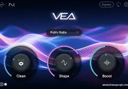 AI人声增强效果器！iZotope VEA v1.0.2 WIN&MAC（仅限Intel）