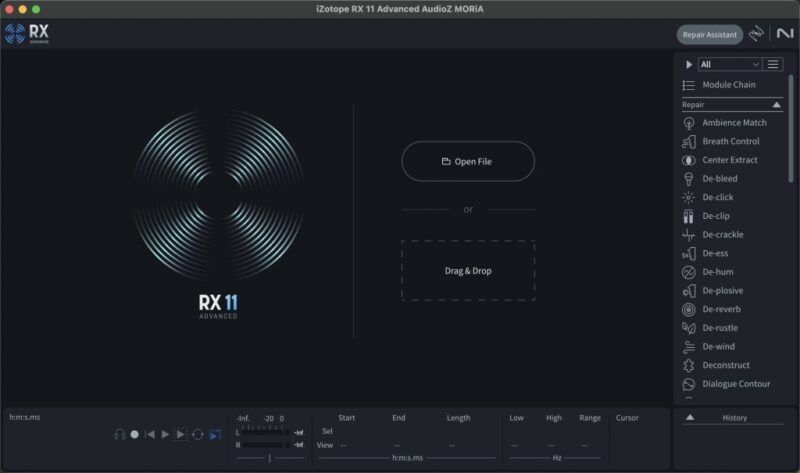 最新人声伴奏提取降噪软件！iZotope RX 11 Audio Editor Advanced v11.1.0 WIN&MAC(2024.08.26更新11.1.0版本)vst615音频资源网-音频网站-vst3插件下载-音频网-音频插件下载-机架源码-插件源码-源码-vst插件 vst615音频资源网