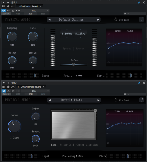 提取插件64位封装专用 Physical Audio板式混响二件套vst615音频资源网-音频网站-vst3插件下载-音频网-音频插件下载-机架源码-插件源码-源码-vst插件 vst615音频资源网