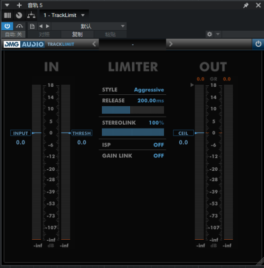 提取插件64位封装专用 DMG TrackLimit 限制器vst615音频资源网-音频网站-vst3插件下载-音频网-音频插件下载-机架源码-插件源码-源码-vst插件 vst615音频资源网