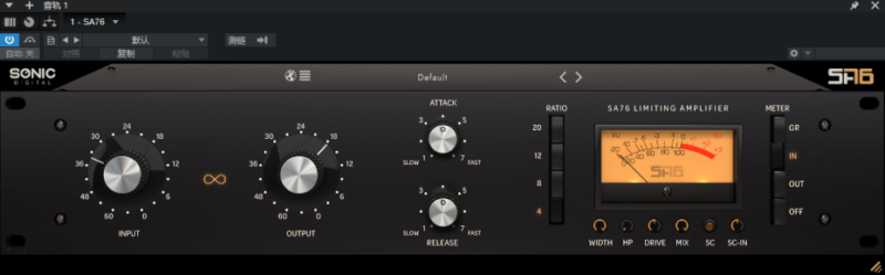 提取插件64位封装专用 Sonic Academy SA76压缩器