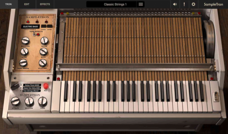 超复古磁带音源！IK Multimedia SampleTron 2 v2.0.4 WIN&MAC（含8G音色库）