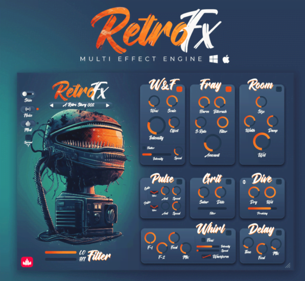 [复古多效果插件]ProducerSources RetroFX v1.4.5 [WiN]（123.6MB）