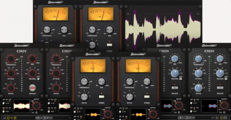 插件联盟系列超经典复刻压缩效果器！Plugin Alliance Bettermaker C502V DSP 1.0.0 WIN&MAC