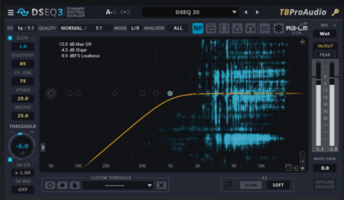 动态均衡器 – TBProAudio DSEQ3 v3.8.3 WINvst615音频资源网-音频网站-vst3插件下载-音频网-音频插件下载-机架源码-插件源码-源码-vst插件 vst615音频资源网