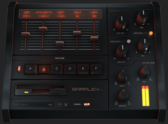 饱和器 – BeatSkillz SampleX V3 v1.0.0 R2 WINvst615音频资源网-音频网站-vst3插件下载-音频网-音频插件下载-机架源码-插件源码-源码-vst插件 vst615音频资源网