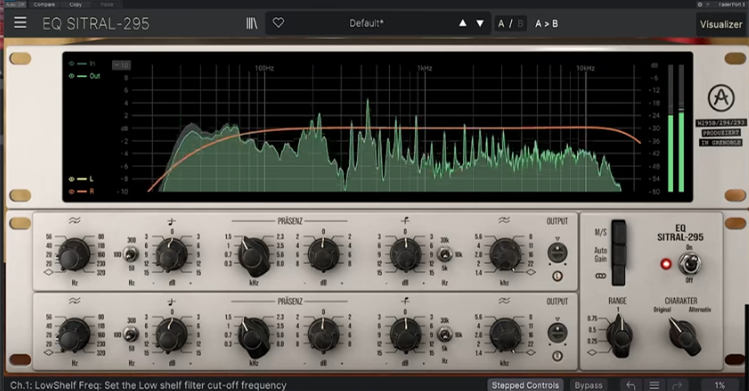 Arturia 295 EQ 【调音师资源】