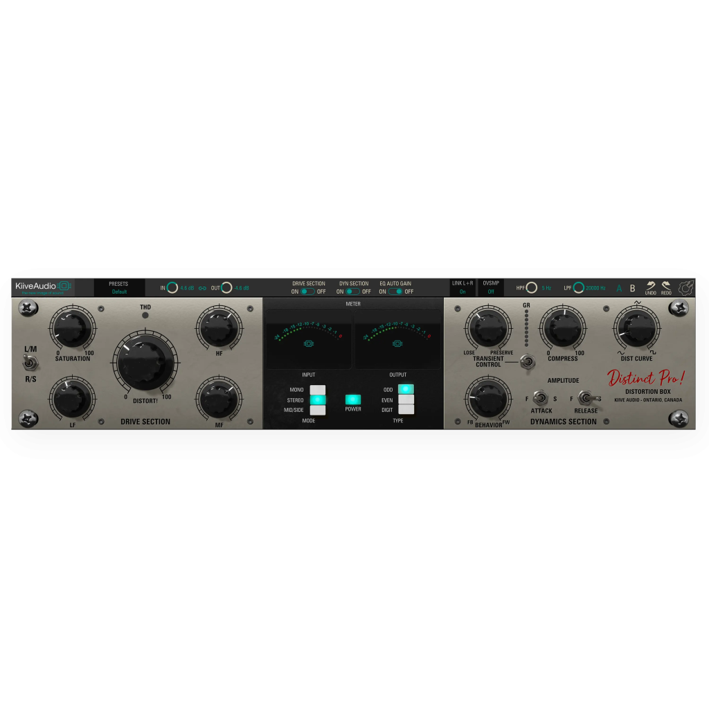 染色建模饱和效果器插件！Kiive Audio Distinct Pro v1.0.4 WIN&MAC