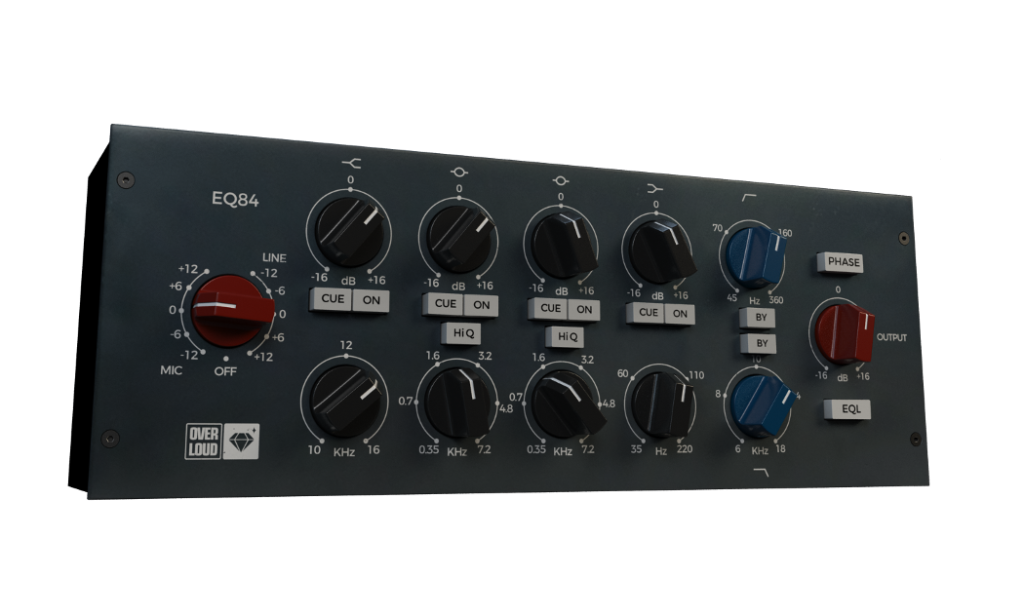 英式均衡器！Overloud Gem EQ84 v1.3.5 WIN&MAC