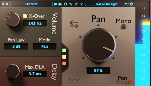 Boz Digital Labs - Pan Knob 2 v2.0.8 VST、VST3、AAX、SAL x64 [R2R] - 声像 vst615音频资源网-音频网站-vst3插件下载-音频网-音频插件下载-机架源码-插件源码-源码-vst插件 vst615音频资源网