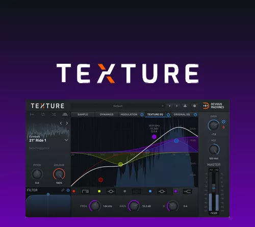 Devious Machines - 纹理 v1.8.17 VST、VST3、AAX x64 [R2R] - 效果处理器 vst615音频资源网-音频网站-vst3插件下载-音频网-音频插件下载-机架源码-插件源码-源码-vst插件 vst615音频资源网
