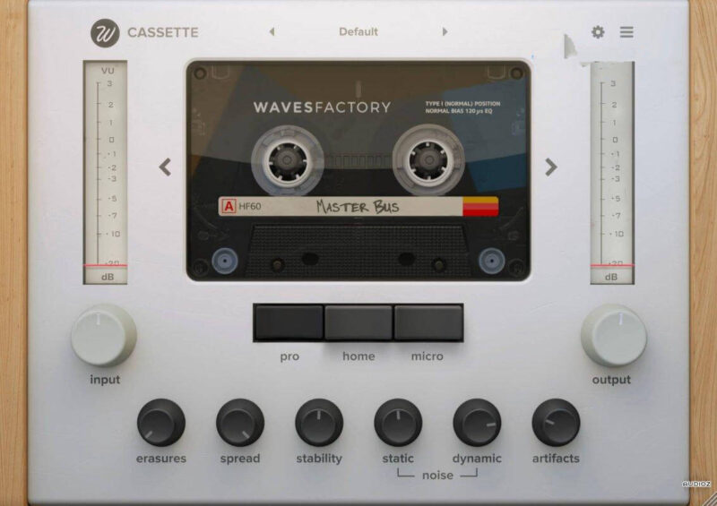 Wavesfactory Cassette v1.0.7-R2Rvst615音频资源网-音频网站-vst3插件下载-音频网-音频插件下载-机架源码-插件源码-源码-vst插件  